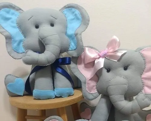 Kit Elefante para Chá Revelação